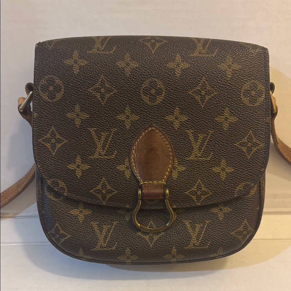 Louis Vuitton Saint Cloud PM Crossbody Bag in Monogram Coated Canvas - Picture 2 of 16